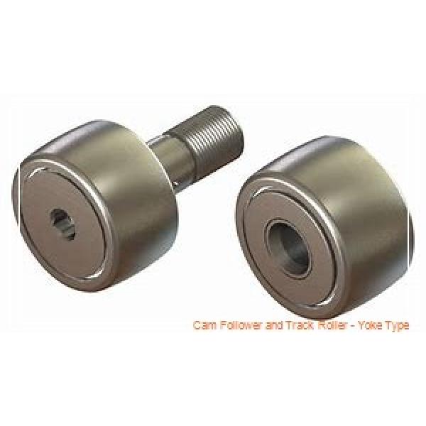 CONSOLIDATED BEARING 361201-2RSX  Cam Follower and Track Roller - Yoke Type #3 image
